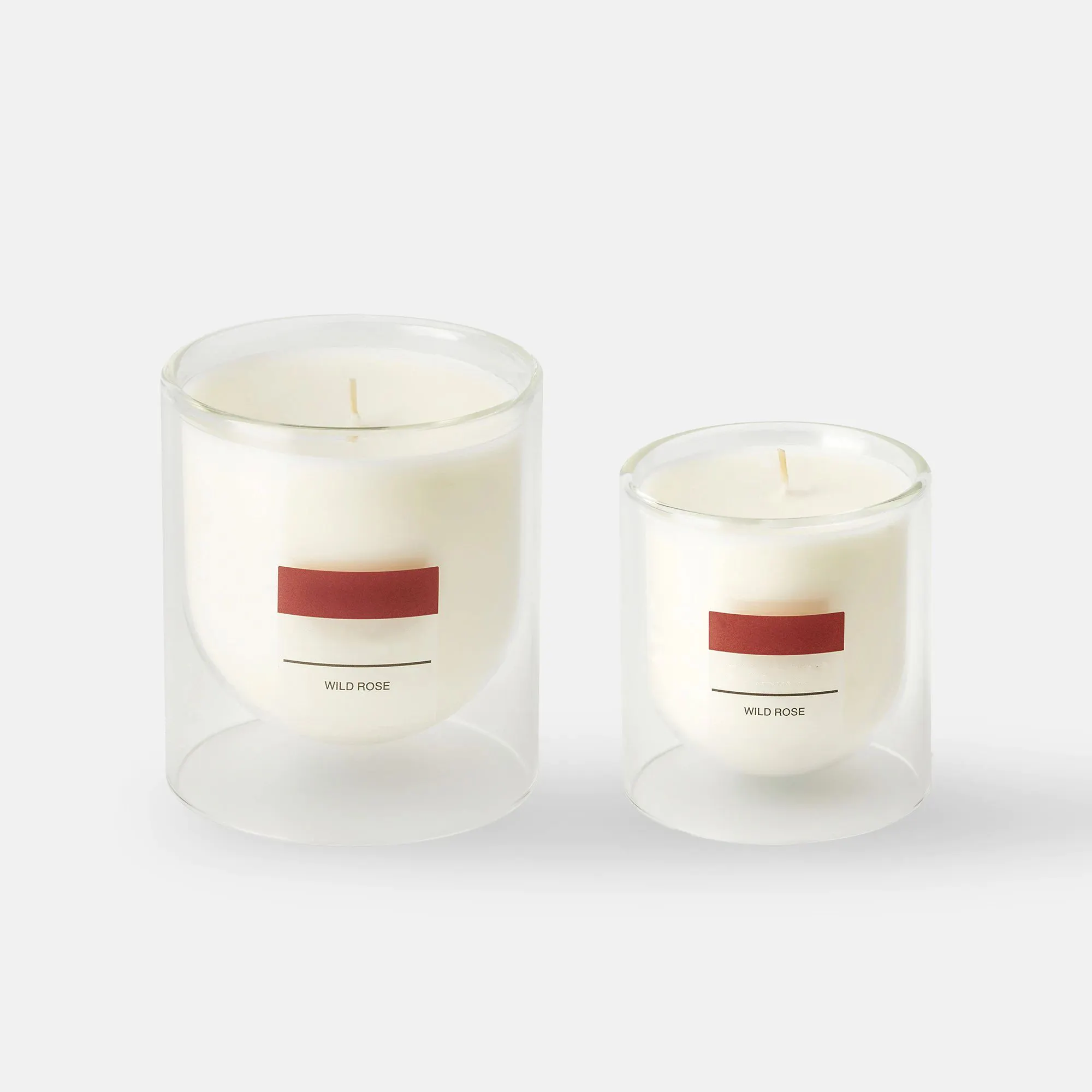 Doppelwandiges Boro silikat glas Kerzenhalter Benutzer definiertes Luxus-Design Zylinder glas Kerzen glas für die Kerzen herstellung