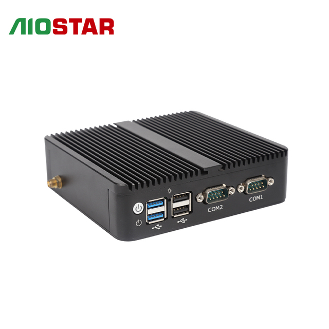 AlderLake-N N100/N95/N97 CPU OPS Fanless Industrial Mini PC Windows 10 & Linux Embedded Computer