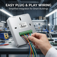 Sistema de Control de Acceso WCMI AC8630, Lector de Tarjetas RFID Universal con Escáner de Código QR e Interfaz Wiegand