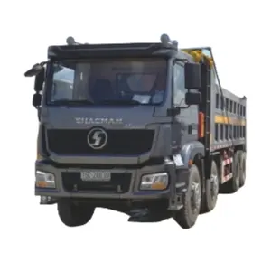 공중 플랫폼 높은 작업 트럭 왼손 드라이브 8X4 덤프 트럭 섀먼 371HP F3000 덤프 트럭