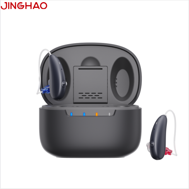JINGHAO Medical Rechargeable Hearing Amplifier Digital Programmable Smart App bluetooth Medical Noise Cancelling Hearing Aids