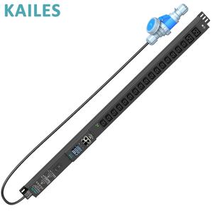 KAILES(KLS) серии 16A однофазный переменного тока 200-240 В контролируемый IP-PDU 18-розеточный черный C13 + 2C19 распределительный выключатель - Product Image 5
