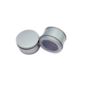 Nhà máy tùy chỉnh nhôm Jar <span class=keywords><strong>container</strong></span> rỗng kim loại có thể đóng gói nhỏ hộp tròn nến tin cho nến - Product Image 5