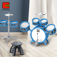 7 Pcs Toy Tuba Instrument Baby Musical Toys Percussion Instrument Musical Instruments Set Jazz Drum