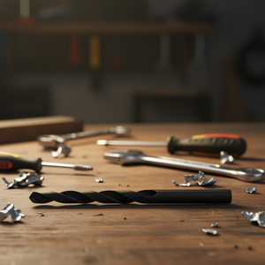 Broca Helicoidal HSS de 3.2mm, 65mm de Longitud, Serie Corta, Recubrimiento Negro, Multiusos - Product Image 3