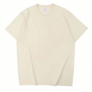 Design Custom Logo Large T-Shirt for Men Solid Color Cotton for Promotional Use - Product Image 4