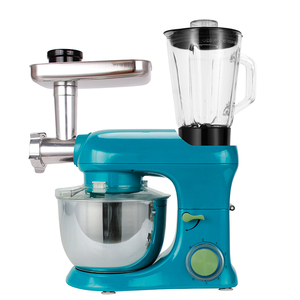 Home Appliances Multifunction Food Processor Kitchen 1500W Blender and <strong>Mixer</strong> SS <strong>Bowl</strong> and 1.5L <strong>Glass</strong> Jar with Stand - Product Image 5