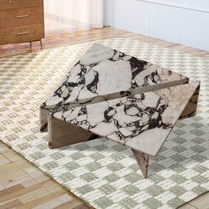 HZX muebles nórdicos Calcutta zócalo joyería Calacatta Viola mármol cubos piedra Calacatta Viola mármol mesa auxiliar <span class=keywords><strong>Plin</strong></span> tops - Product Image 4