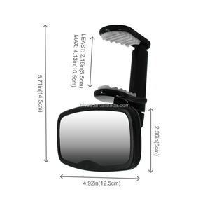 กระจกรถยนต์เด็ก360องศาสำหรับที่นั่งด้านหลังพร้อมการติดตั้งโดยไม่ต้องใช้เครื่องมือและคุณลักษณะด้านความปลอดภัยของเด็ก - Product Image 2