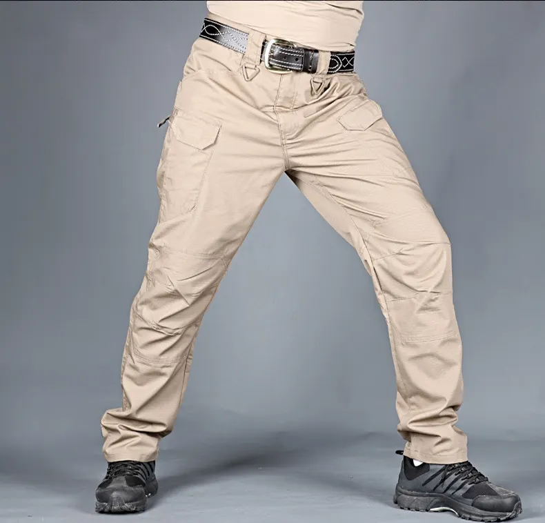 Pantalon Outdoor Hombre Originele Zwarte Kaki Blauwe Lading Geladen Broek Tactiek Broek Voor Mannen