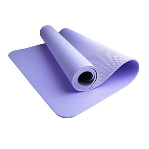 XINGYUN personalizado impreso ecológico TPE 6mm grueso Yoga Mat Set 183cm doble cara antideslizante con logotipo láser duradero Pilate Mats - Product Image 1