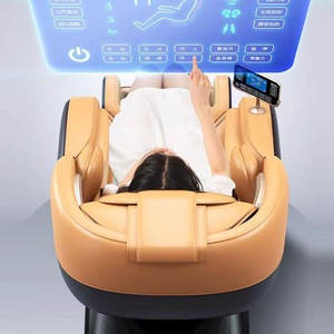 Massage Chair Full Body Automatic Railless Intelligent Adjustment Home Use With <b>Remote</b> Control 30 Airbags One Piece Design - Product Image 2