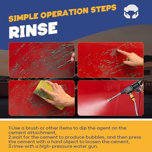 Puissant nettoyeur de ciment automatique et détachant efficace sur la chaux pour le produit de lavage et de nettoyage - Product Image 6