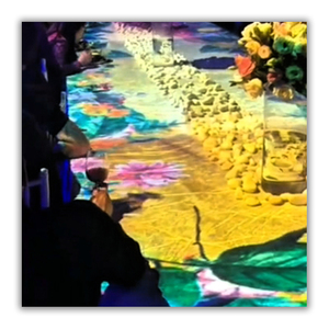 <span class=keywords><strong>Restaurant</strong></span> à thème immersif Projection de cartographie panoramique à 360 degrés Expérience de restauration Projecteur mural - Product Image 4