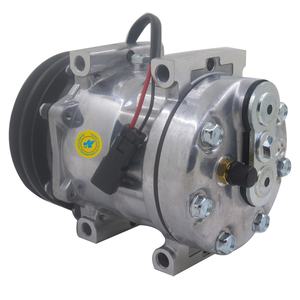 Compresor de Aire Acondicionado 708 SD7H13 para Excavadora Caterpillar 415-2557 4152557 - Product Image 5