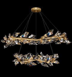 <span class=keywords><strong>Lustre</strong></span> de restaurant <span class=keywords><strong>Swarovski</strong></span> Crystal Branch <span class=keywords><strong>Lustre</strong></span> de table à manger de luxe, haut de gamme, élégant, Villa Island Bar Comptoir - Product Image 5