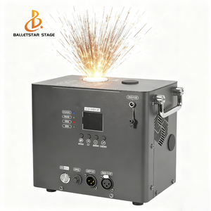 Effet de scène de mariage Portable 350W Télécommande sans fil DMX512 Batterie Feux d'artifice Machine à étincelles froides - Product Image 4