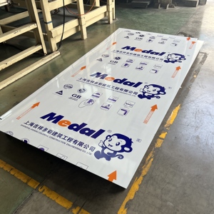 Màu đỏ Walnut gỗ màu <span class=keywords><strong>ACP</strong></span> tấm 3mm nội thất alucobond bảng 4mm Nhôm Composite Panels cho cửa - Product Image 4