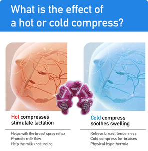แผ่นประคบร้อนเย็นสำหรับคุณแม่ให้นมบุตร รุ่น GY B003 สีชมพู ผลิตจากวัสดุ PVC และผ้าพลัฌ - Product Image 5