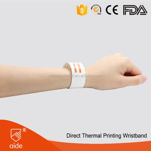 Bracelet en papier thermique direct d'hôpital personnalisé Bracelet d'identification de patient Bracelet thermique médical Bracelets d'identification imprimables avec code-barres - Product Image 5