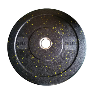 Black Weight Plate Customizable Gym Fitness Equipment for <b>Strength</b> <b>Training</b> Home Commercial Gym - Product Image 3