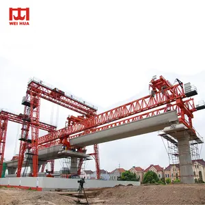 100ton 200ton 300ton 400ton double bridge girder construction gantry crane bridge building machine