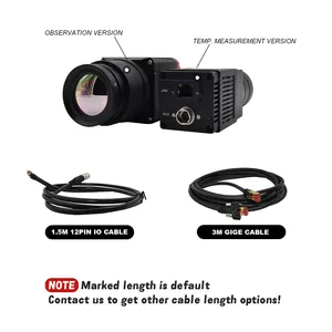 Compatible con GenICam GigE <span class=keywords><strong>Vision</strong></span> 640X512 50fps Detectores no refrigerados de óxido de vanadio de alta sensibilidad Cámara infrarroja LWIR radiométrica - Product Image 3