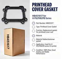 Joint d'étanchéité de couvercle de tête d'impression pour H HB451617 pour les séries H PX/PXR/PB – Pièces compatibles pour imprimantes CIJ