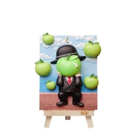Peinture à l'huile numérique en relief 3D, ensemble d'art peint à la main avec plusieurs styles - Cadeau créatif culturel pour enfants