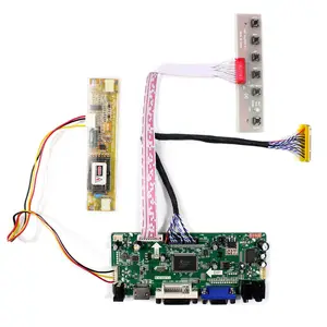 Custom Circuit Board Hd Mi Dvi Vga Audio Board 1920X1080 Microcontroller Development Board For 18.4Inch Lcd Display Screen