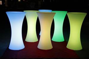 Barra di LED illuminato Shinning tavolo da cocktail led da tavolo luminoso della discoteca da tavolo a led per club - Product Image 3