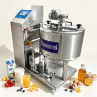 Cuve de pasteurisation pour lait, miel et jus de fruits, Machine de pasteurisation laitière commerciale, Équipement de pasteurisation des œufs