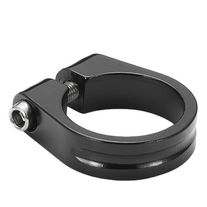 Collier de Selle en Alliage d'Aluminium pour Vélo Pliant Électrique VTT 28.6/31.8/34.9mm à Fixation Rapide et Clip de Verrouillage - Product Image 1