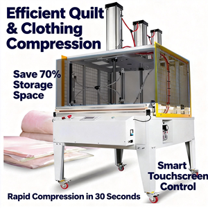 MB700T EU E-commerce Vacuum Compression <b>Packaging</b> Machine for Bedding and Home <b>Textile</b> Shipping Optimization E-commerce Compress - Product Image 3