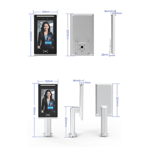 Système de contrôle d'accès par reconnaissance faciale dynamique de 7 pouces Système de présence faciale RFID Reconhecimento - Product Image 6