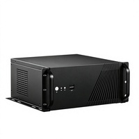 Computadora Industrial de Montaje en Pared Intel Core de 12.ª a 14.ª Generación I3/I5/I7/I9, 128 GB DDR4, LAN de 2.5 GbE, PCIe X16/X4, CN