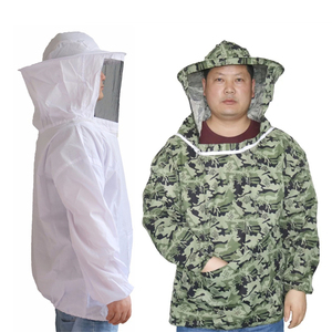 Vêtements <span class=keywords><strong>d</strong></span>'apiculture : Équipement de protection demi-corps, Chapeau anti-abeilles, Vêtements anti-insectes et anti-griffures pour travaux agricoles - Product Image 1