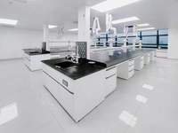 Mobilier scolaire personnalisé d'usine Tables de laboratoire Table de banc de laboratoire en résine époxy Table de laboratoire de biologie et de chimie