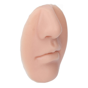 Visage inférieur Silicone Modèle Nez Anneau Lèvre <span class=keywords><strong>Piercing</strong></span> Pratique Formation Bijoux Affichage Piercings PMU Tatouage - Product Image 3