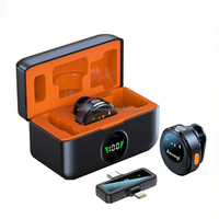 Nuevo Micrófono Inalámbrico Magnético Mini con Diseño de Botón, Tipo C, Plug and Play, Micrófono Dual para Teléfono Android, Transmisión en Vivo, Vlog
