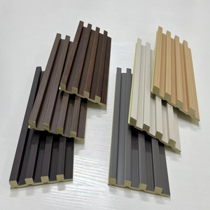 Revestimiento de Pared Interior de Madera Maciza Impermeable, Insonorizado y Antiestático, Placa de Rejilla Botánica <span class=keywords><strong>para</strong></span> Hospitales, Áreas de Comedor y Centros Comerciales - Product Image 5