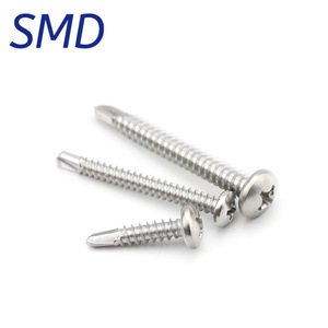 Smd Tapping <b>Screws</b> M4 2 M4 8 M5 5 M6 3 Phillips <b>Round</b> <b>Head</b> Metal Fasteners Grade 2 Passivated Right Hand Metric - Product Image 4