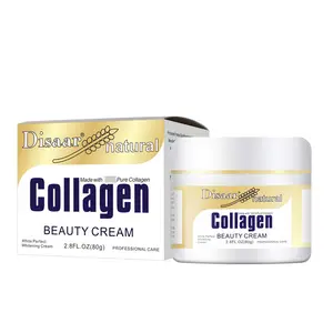 Crema di bellezza per il viso Anti-invecchiamento cura sbiancante crema di collagene naturale giorno adulti bellissimi prodotti femminili Jinhua 3 anni glicerina