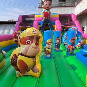 <span class=keywords><strong>Château</strong></span> <span class=keywords><strong>gonflable</strong></span> Paw Patrols Combo Jumping Castle pour enfants - Product Image 4