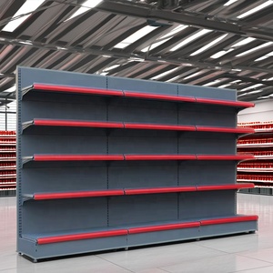 Cửa hàng tiện lợi Giá cửa hàng siêu thị kệ trưng bày siêu thị Kệ siêu thị đơn doublesided - Product Image 2