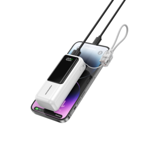 Best Quality Mini Large Capacity Power Bank PD22.5W Fast Charging With C-C Cables Lanyard for Phone