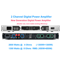 FP-7000 2 Kanallı Dijital Güç Amplifikatörü 4800W RMS 1U Raf Montajlı Profesyonel Ses Amplifikatörü KTV Canlı Ses Sahnesi için