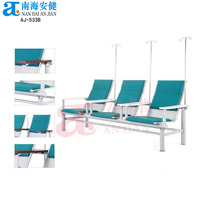 Chaise de transfusion à un siège AJ-533 Chaise de perfusion médicale de luxe moderne