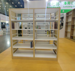 Étagères de bibliothèque sur mesure pour écoles et universités, rayonnages ouverts pour <span class=keywords><strong>librairies</strong></span>, bibliothèques en acier, étagères en acier pour livres - Product Image 2
