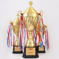 Nouveau style transfrontalier, trophée en métal fabriqué en Chine, plaqué métal, 140 mm, design ondulé, médaille d'honneur commémorative de championnat scolaire